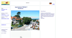 Desktop Screenshot of apartamenty-niechorze.info