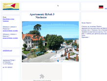 Tablet Screenshot of apartamenty-niechorze.info